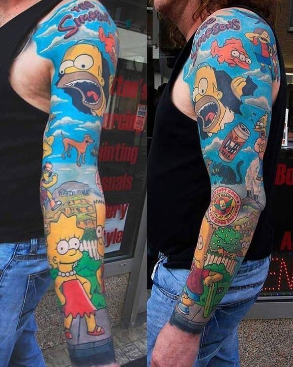 brazo simpsons